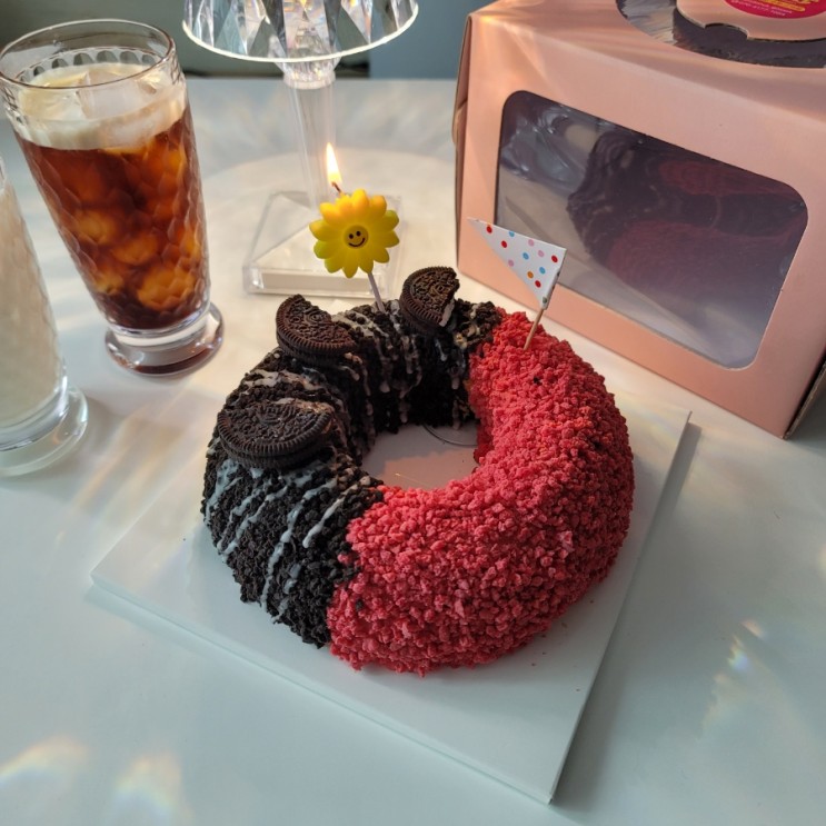 [고색역 도넛] 수원 고색동 오븐에 구운 도넛 '아이엠도넛' 수원고색점 도넛케이크 후기