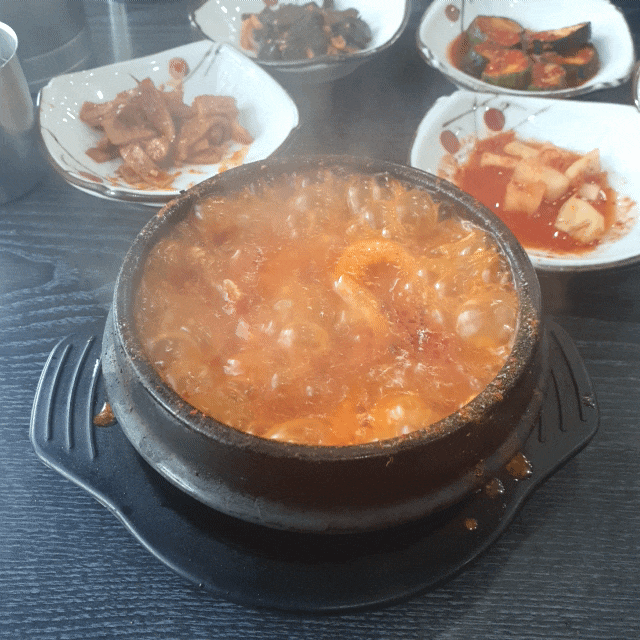  원주 개운동 순두부찌개 맛집]"수가성"에서 순두부찌개 먹기 (주차팁)