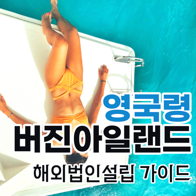  [해외법인설립]영국령버진아일랜드 해외법인설립 가이드