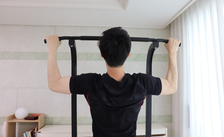  가정용철봉으로 이만한게 없네 핏분 치닝디핑 리뷰