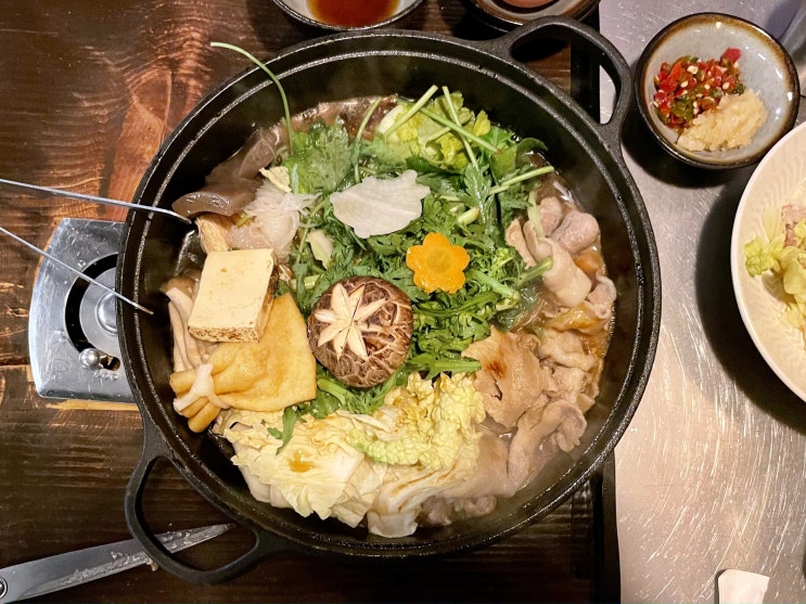 서면술집 구쯔구쯔 서면스키야키 부타스키야키 맛집