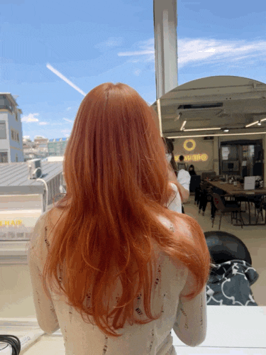  오렌지컬러 /오렌지한지 얼마나 오렌지..ㅎ/살롱오디너리 /컬러잘하는미용실 /숙대미용실 /실장유림