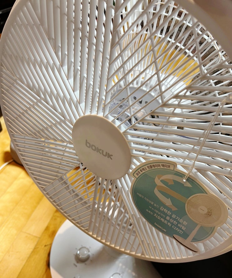  보국 투엑스 원큘레이터 액티브(BKF-0F135) 간단한 선풍기 조립 사용기