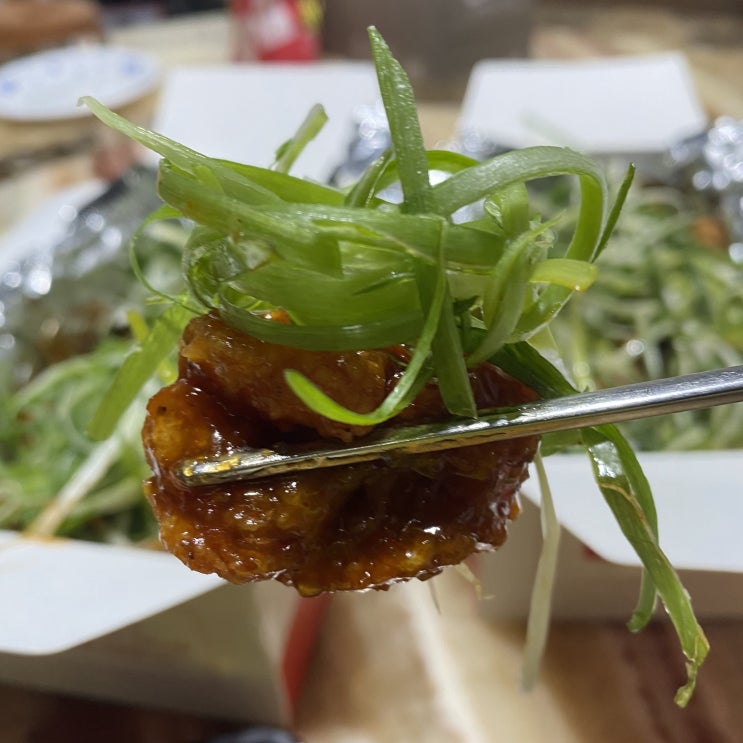  옛날 생각이 나서 시켜먹은 당감동 두남자의 두마리파닭