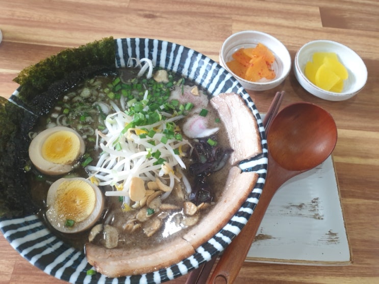  일본식 신상 맛집 끼니라멘 라면 맛있네!! 영천 KTX역 앞 혼밥 가능 식당
