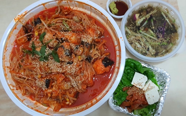 청주아구찜성화동맛집 해물과 아구가 많이 들어있는 '이여사아구찜'