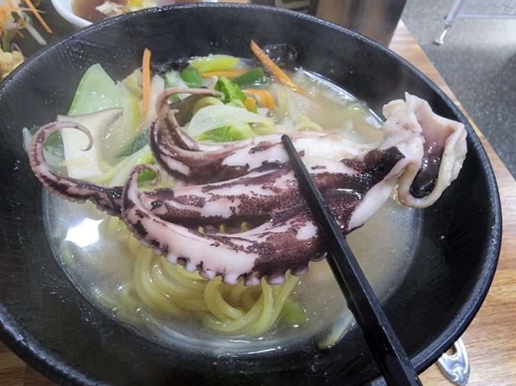 울산 송정동 백짬뽕이 맛있는 신 중화식당