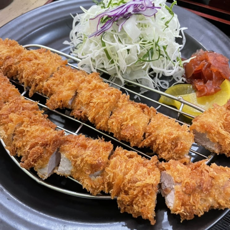  인하대 후문 맛집 정통 일본식 돈까스 전문점 탄포포
