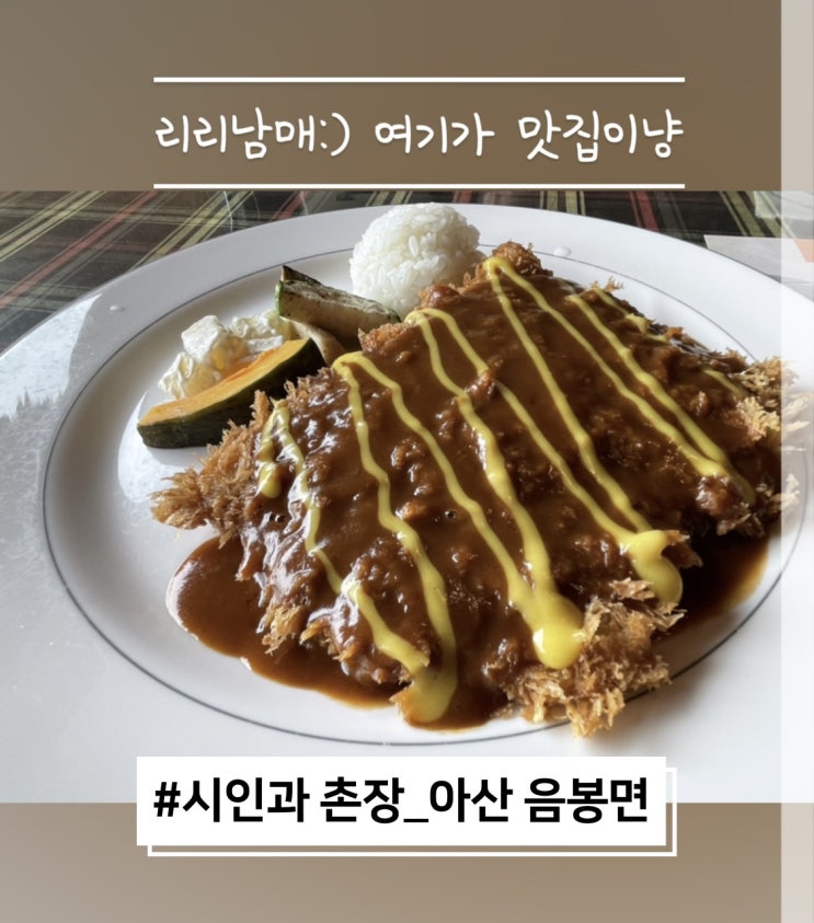  아산 시인과촌장 옛날돈까스 애견동반식당 내돈내산 리뷰