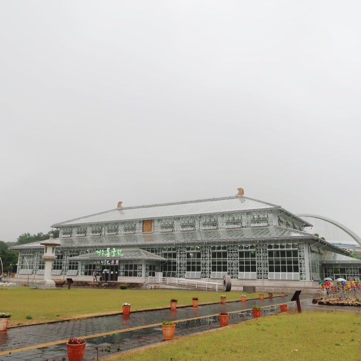  경주 비오는 날에는 경주 동궁원에서 식물 구경