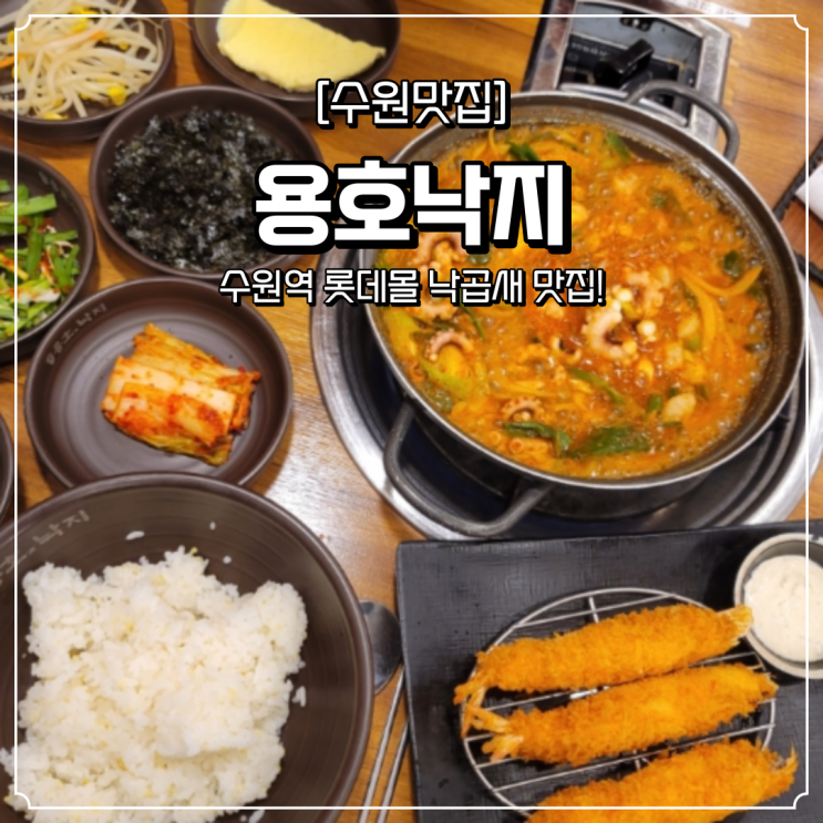  수원 롯데몰 맛집 용호낙지