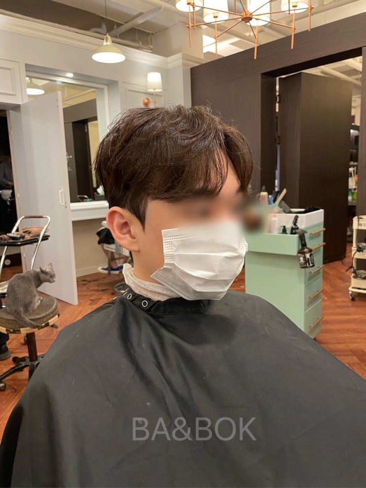  가르마펌 에 볼륨까지!!