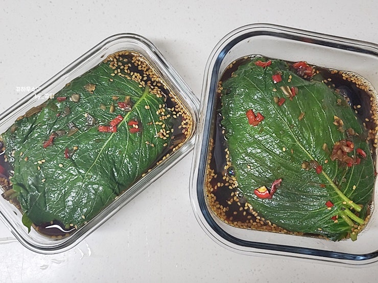  깻잎으로 만든 최애반찬 깻잎김치 따라하기