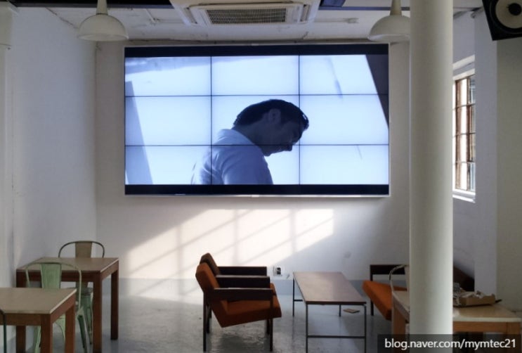  매장, 카페 멀티비전 비디오월 구성 노하우 공개!