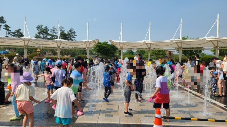  경산 아이와 가볼만한 곳, 삼성현역사문화공원, 바닥분수 피크닉으로 너무 신나는 하루였어요!