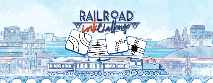 보드 게임 Railroad Ink Challenge 후기 보드 게임 Railroad Ink Challenge 후기