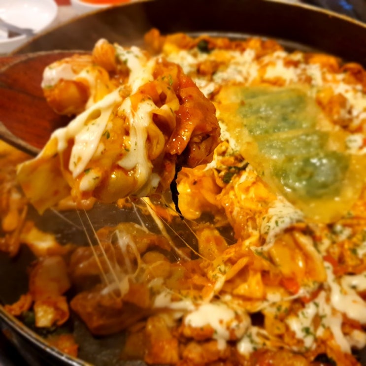  매천동 맛집 치즈닭갈비 닭사메무쵸
