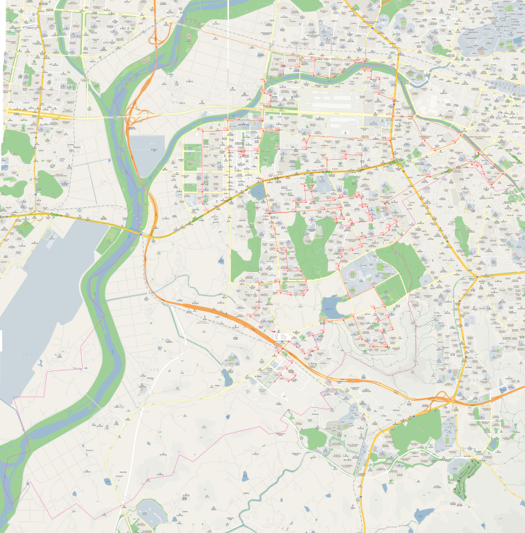  광주광역시 서구 부동산 분위기 임장 (34.91km를 걷다.)
