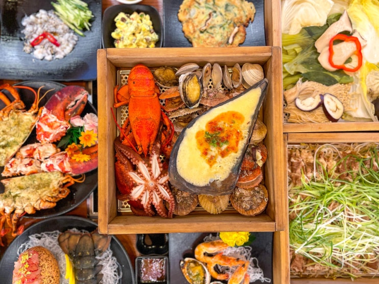  용봉동편백찜 랍스터 요리 추천 본세이로무시 용봉직영점
