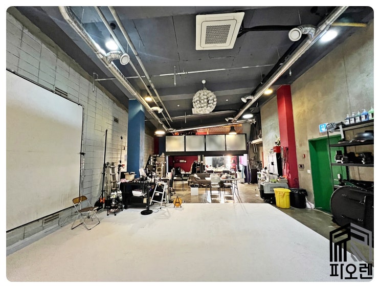  6x7 호리존, 층고5m, 복층인테리어, 강남구쳥역 역세권 스튜디오 임대- 주차 2대 배정, 빠른입주.