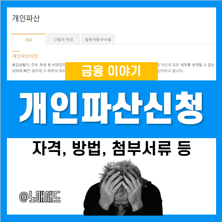 개인파산 신청자격 및 방법, 첨부서류 A to Z (파산 및 면책 동시신청서 양식 포함) 개인파산 신청자격 및 방법, 첨부서류 A to Z (파산 및 면책 동시신청서 양식 포함)