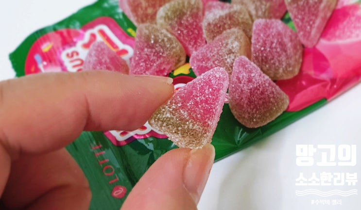  [LOTTE 제과]  잘익은 수박바 젤리셔스  JELLYCIOUS