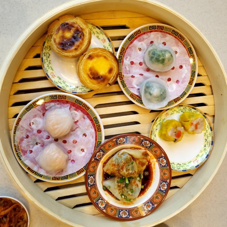  영도맛집 홍콩식 얌차 세트 크리스탈제이드