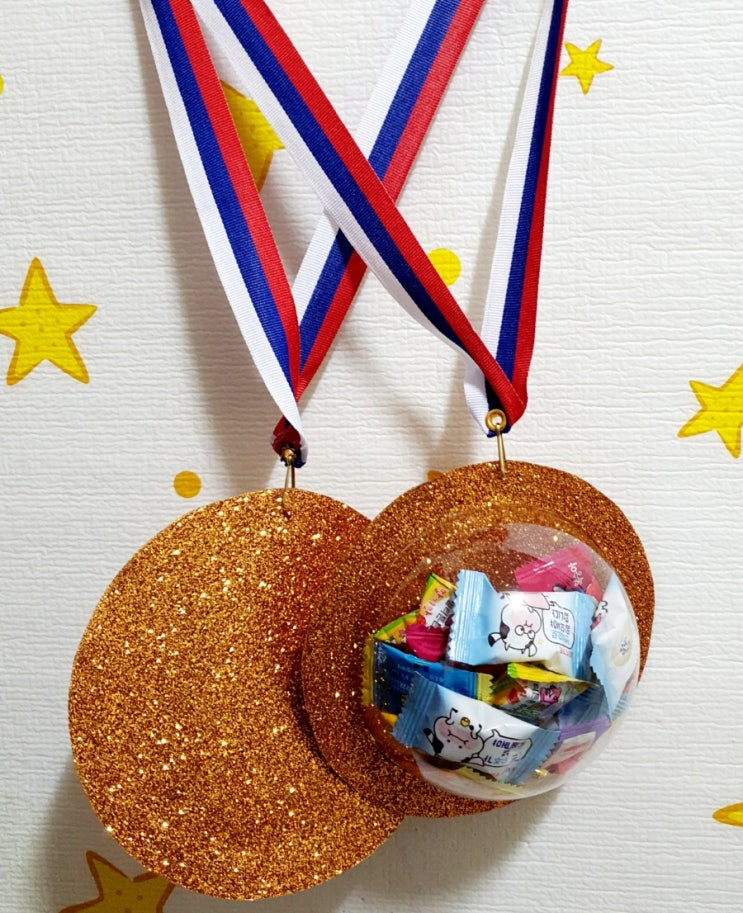  엄마표 반구사탕목걸이 (금메달반구사탕목걸이)