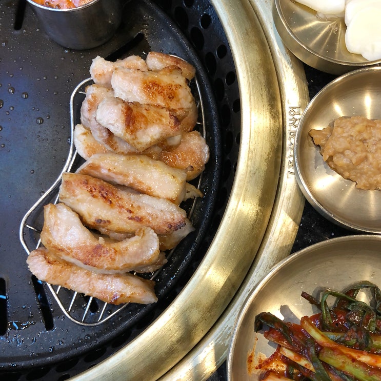  영주 가흥동 맛집 - 맛있게 구워주는 영주 고기집 뜬돌정