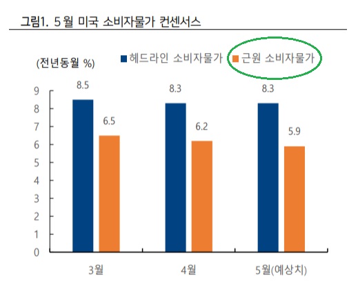 5월 미국 CPI에서 주목해야 할 부분