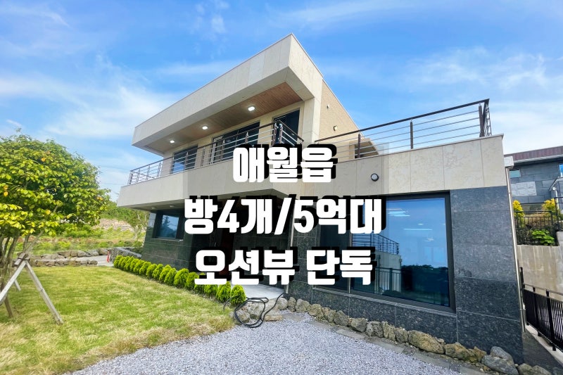 제주도 타운하우스 매매 / 전세, 평대리 오션뷰