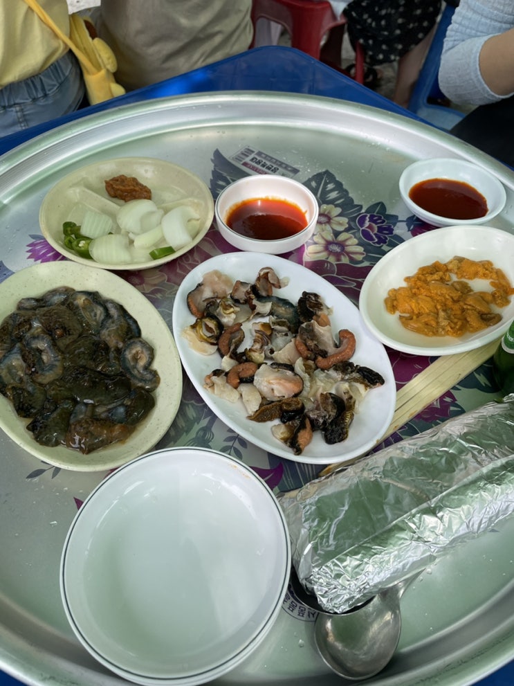  부산 송도 1박 2일 여행 1일차 , 영도 해녀촌에서 먹는 맥주와 쌍무지개