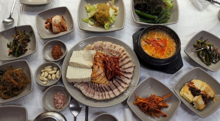 울산태화동찐맛집 태화강순두부 수육+해물순두부 먹방후기