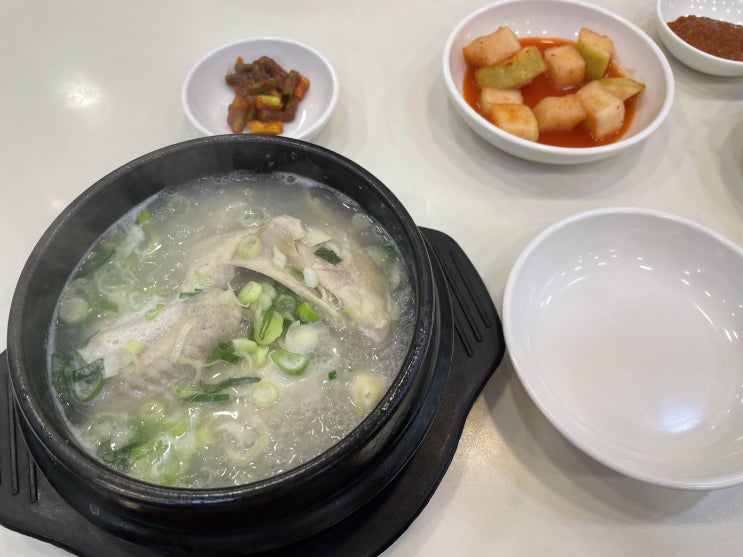  [국회의사당 / 여의도 점심] 한방대가삼계탕