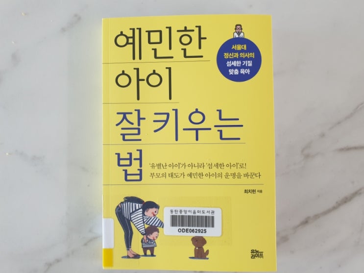  예민한 아이 잘 키우는 법 서울대 정신과 의사의 섬세한 기질 맞춤 육아