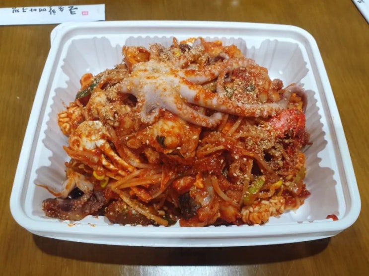  진주 배달 / 큰손할매 아구찜 상대본점 해물찜 알고니찜 BHC 뿌링클 소떡소떡 치즈볼 내돈내산 솔직후기 진주맛집