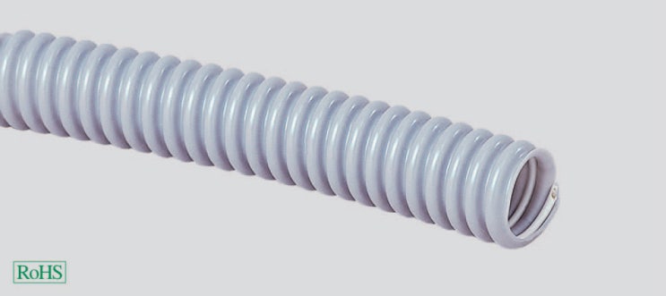  [TUBE SYSTEMS] Type S spiral spring by steel with outer sheath by PVC