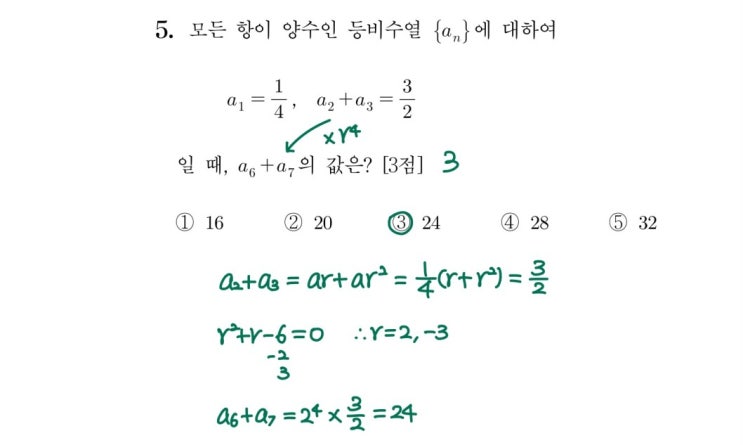 2023학년도 6모 5번 풀이 2023학년도 6모 5번 풀이