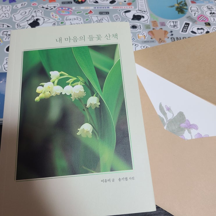  [내 마음의 들꽃 산책] 리뷰/ 등산이나 공원 산책을 하는 사람에게 추천할 만한 힐링 책