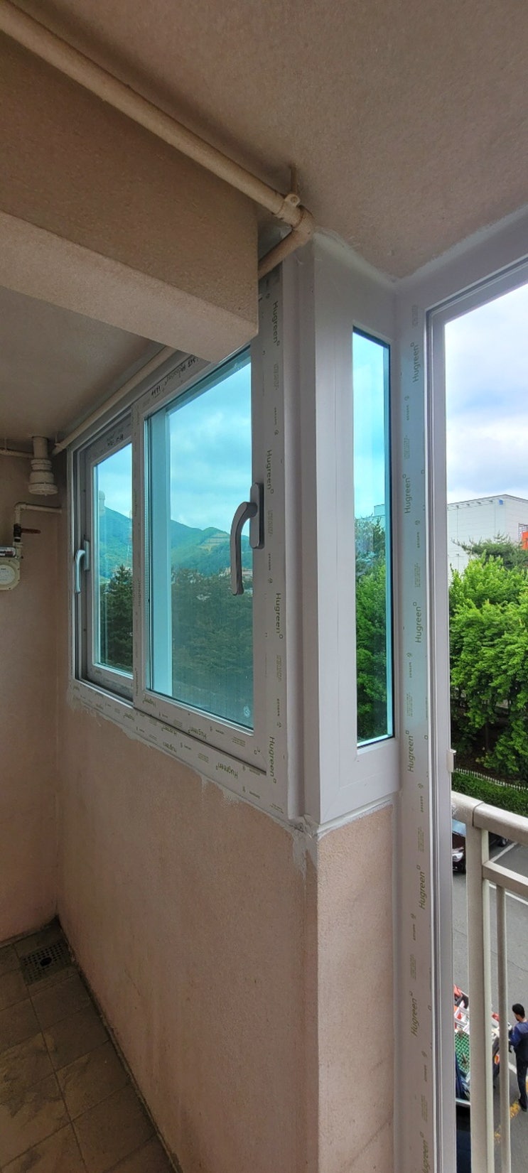  양산샷시 양산 남부동  벽산블루밍 109동 40*호