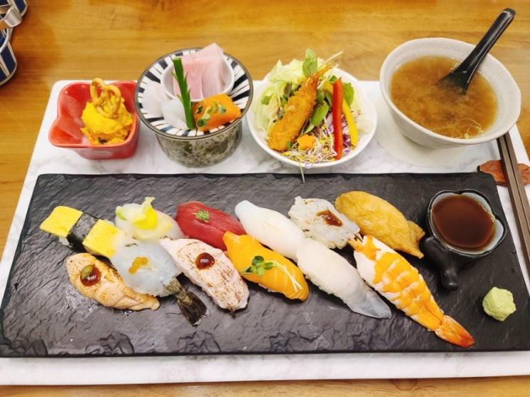  송도 컨벤시아 초밥맛집!! 다양한 스시와 이벤트, 서비스의 향연~ 스시에반하다 (2번째방문!)