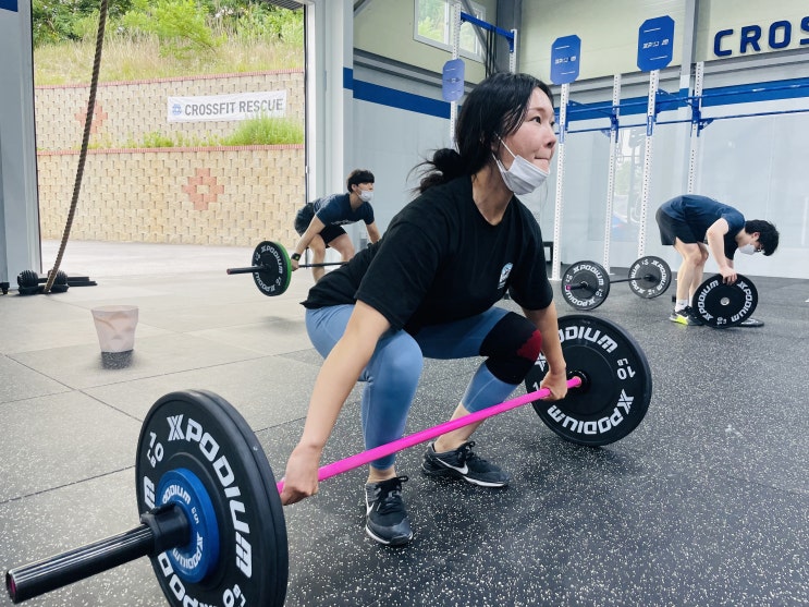  평택 크로스핏 레스큐 220609 운동일지!!