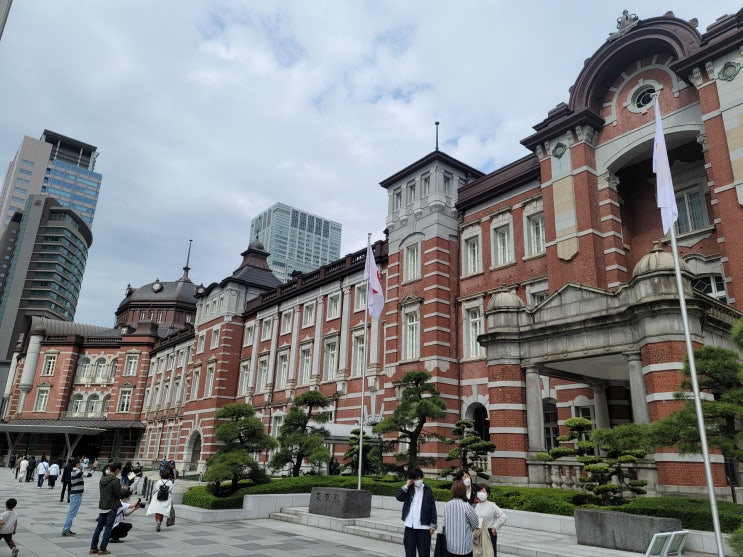 도쿄역 마루노우치 주변 산책 도쿄역 마루노우치 주변 산책