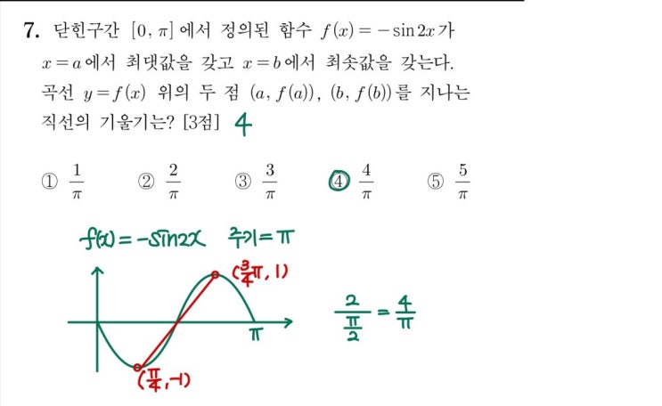 2023학년도 6모 7번 풀이 2023학년도 6모 7번 풀이