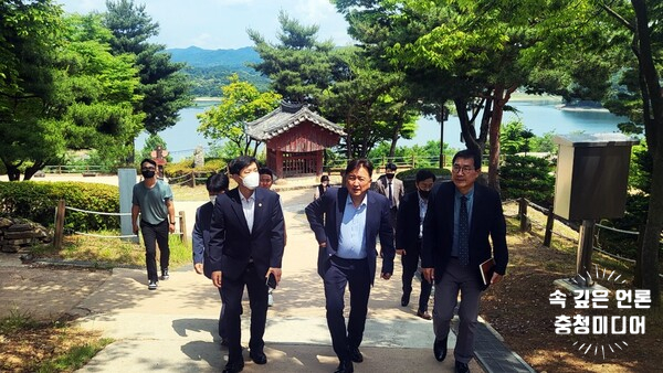 김영환 충북지사 당선인, 시군 순회 공약 구체화 광폭 행보