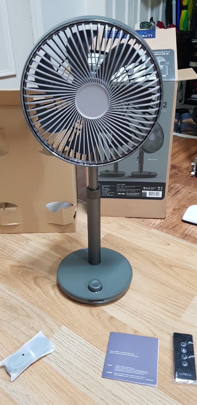 카키색 루메나 FAN PRIME 2세대+ 무선 서큘레이터 선풍기 팬프라임 사용기 카키색 루메나 FAN PRIME 2세대+ 무선 서큘레이터 선풍기 팬프라임 사용기