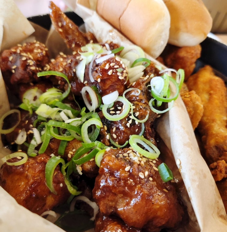  수원 왕갈비통닭, 수원 통닭거리 맛집 남문통닭 본점에서 먹었어요