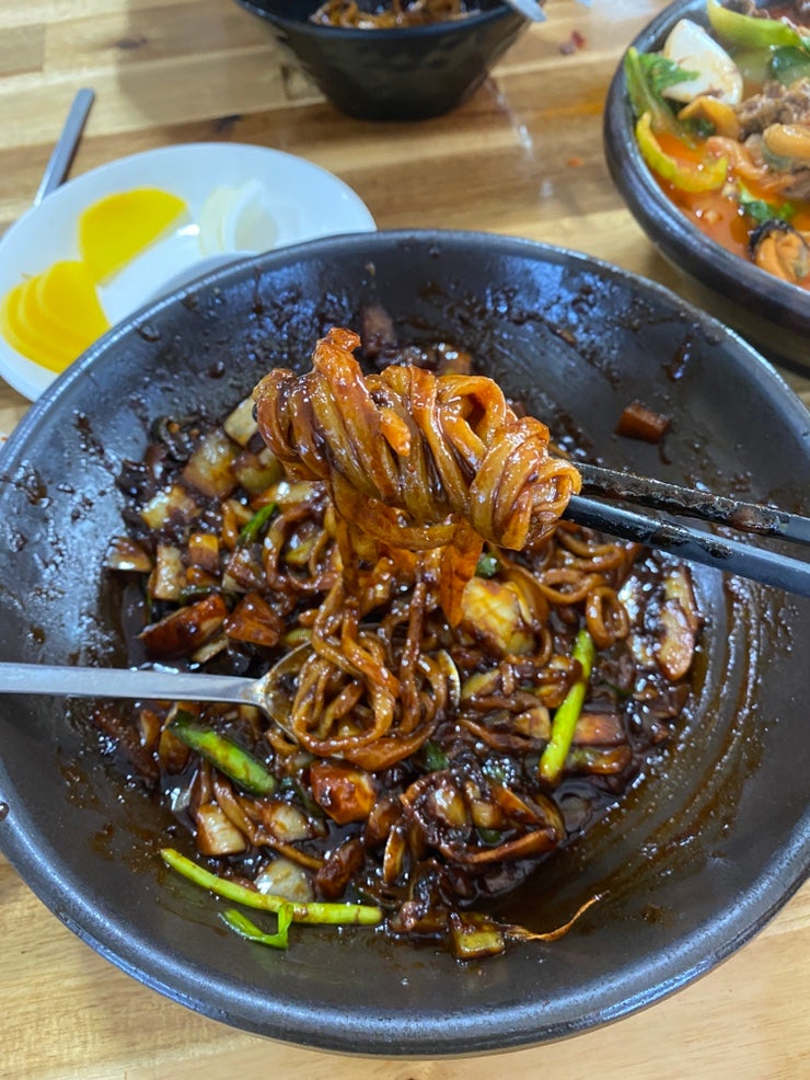 충남 서산 '수타명가' 우연히 들른 맛집 갈비짬뽕 간짜장
