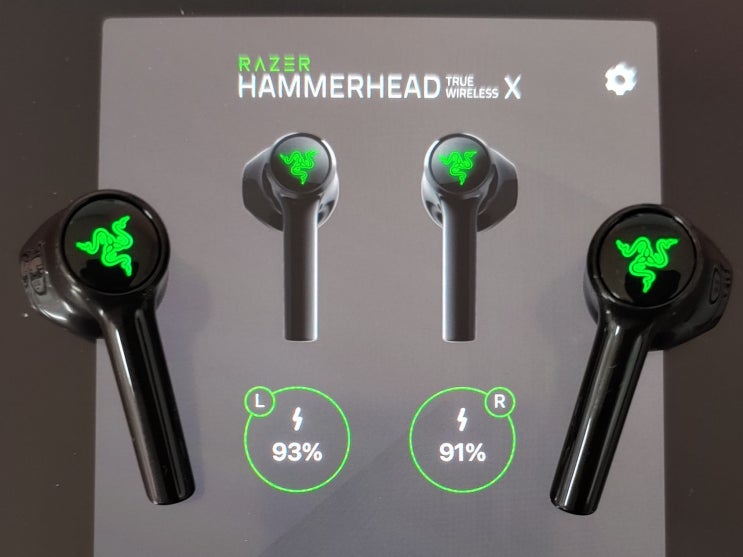 레이저 해머헤드 트루 와이어리스 X 블루투스 이어폰 사용후기 Razer Hammerhead True Wireless X 레이저 해머헤드 트루 와이어리스 X 블루투스 이어폰 사용후기 Razer Hammerhead True Wireless X