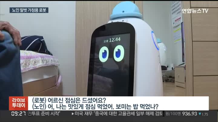 가정용 '반려 로봇'…우울감 치유에 활용